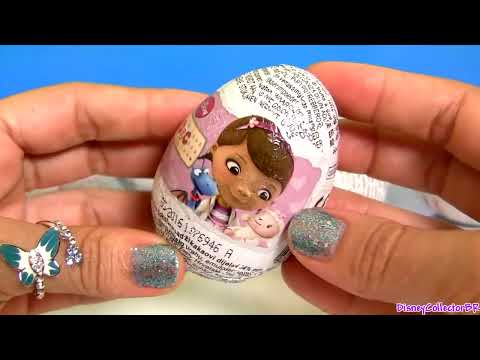 Doc McStuffins SURPRISE Eggs ❤ Disney Princess Sofia the First & Jake and NeverLand Pirates Huevos
