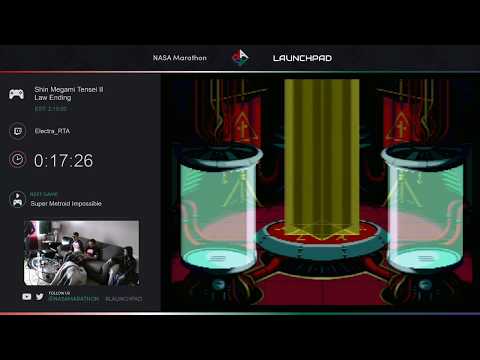 NASA Launchpad TO - Shin Megami Tensei II Law Ending by Electra_RTA