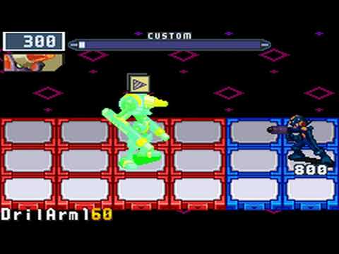 MMBN5 Team Protoman /Rockman EXE 5 Team Blues: Napalmman VS Dark Rockman