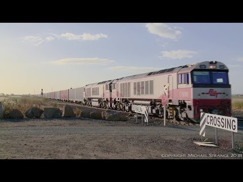 SCT/SBR 7922V Container Train - PoathTV Australian Rail Transport