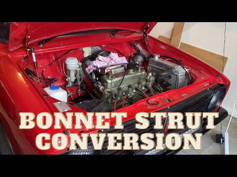 Classic Mini Gas Bonnet Strut Upgrade + DISCOUNT CODE !!!