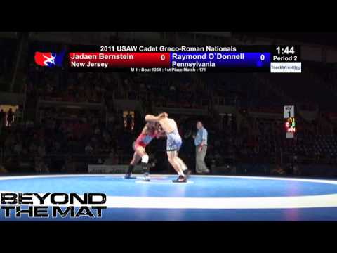Cadet Greco Final 171 - Raymond O'Donnell (PA) vs. Jadaen Bernstein (NJ)