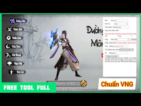 Game Lậu Mobile - Thiên Long Bát Bộ VNG - Free Tool Full GM + Hướng Dẫn Tool