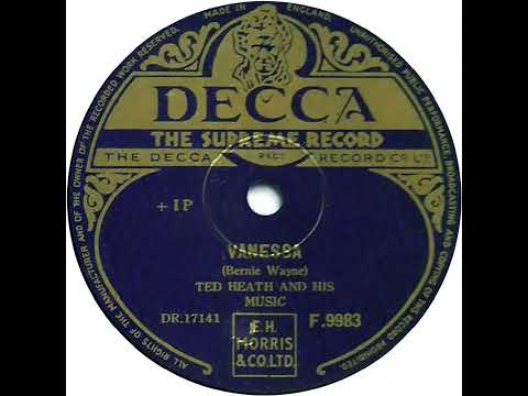 UK New Entry 1953 (8) Ted Heath & His Music - Vanessa