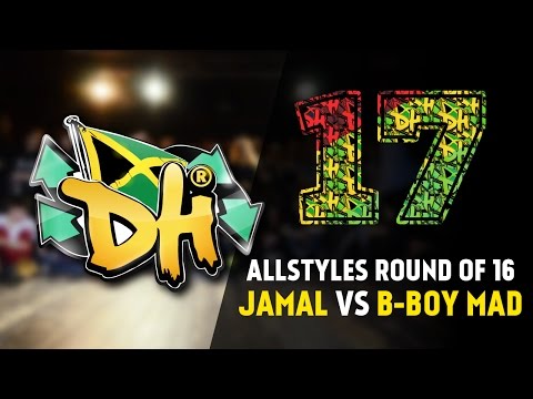 DHI RUSSIA 2017 - ALL STYLES BATTLE 1/16 - JAMAL (WIN) VS B-BOY MAD