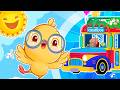 The Wheels On The Bus Canticos Nursery Rhymes Kids Songs