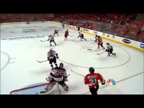 Danny Briere Scores in Overtime Flyer's Win Game 1