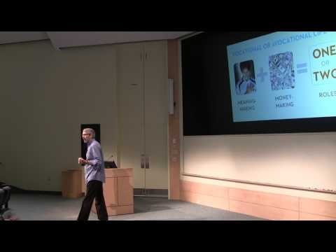 Wheelock Conference 2017 Keynote: Money or Meaning:  A  real dilemma and the wrong question