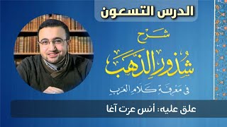 صورة المجلس التسعون من شرح شذور الذهب - أنس عزت آغا