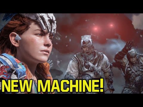 Horizon Zero Dawn DLC - NEW BEAR MACHINE SHOWN & More Potential New Machines in The Frozen Wilds