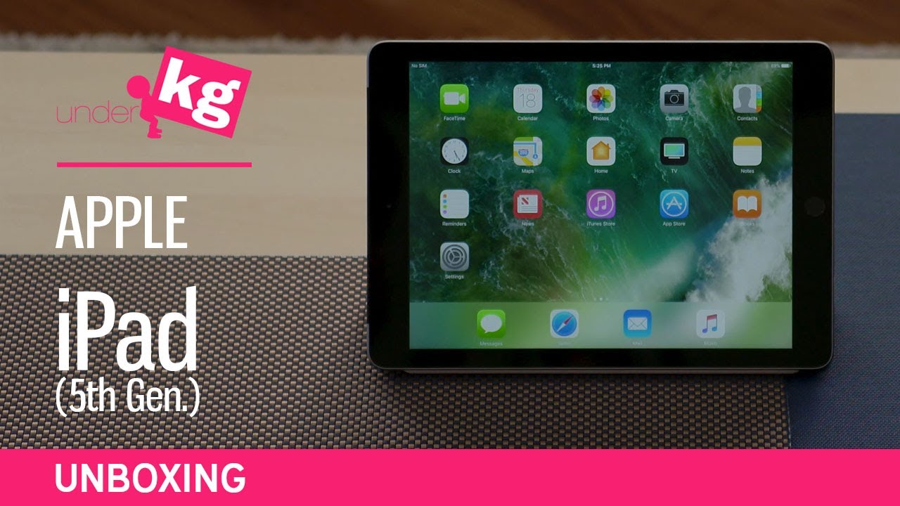 Apple iPad (5th Generation) Unboxing in All the Colors [4K]
