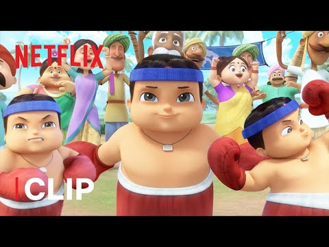 Vijay, the Mightiest Wrestler 💪 Mighty Little Bheem | Netflix Jr