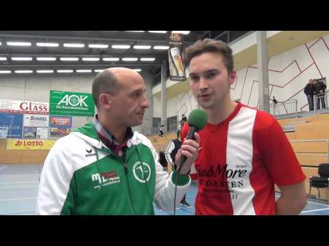 Interviews nach dem Finale ziwischen dem SV Mering und dem VfR Foret