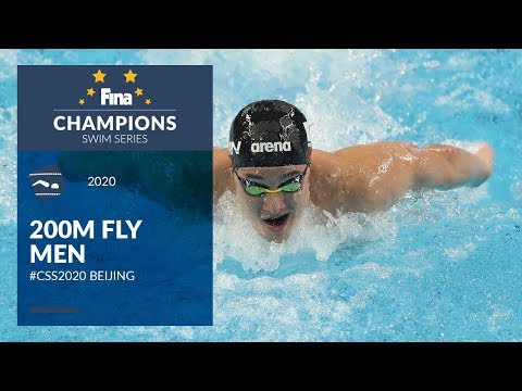 Плавание 200m Fly Men | Beijing Day 1 | FINA Champions Swim Series 2020