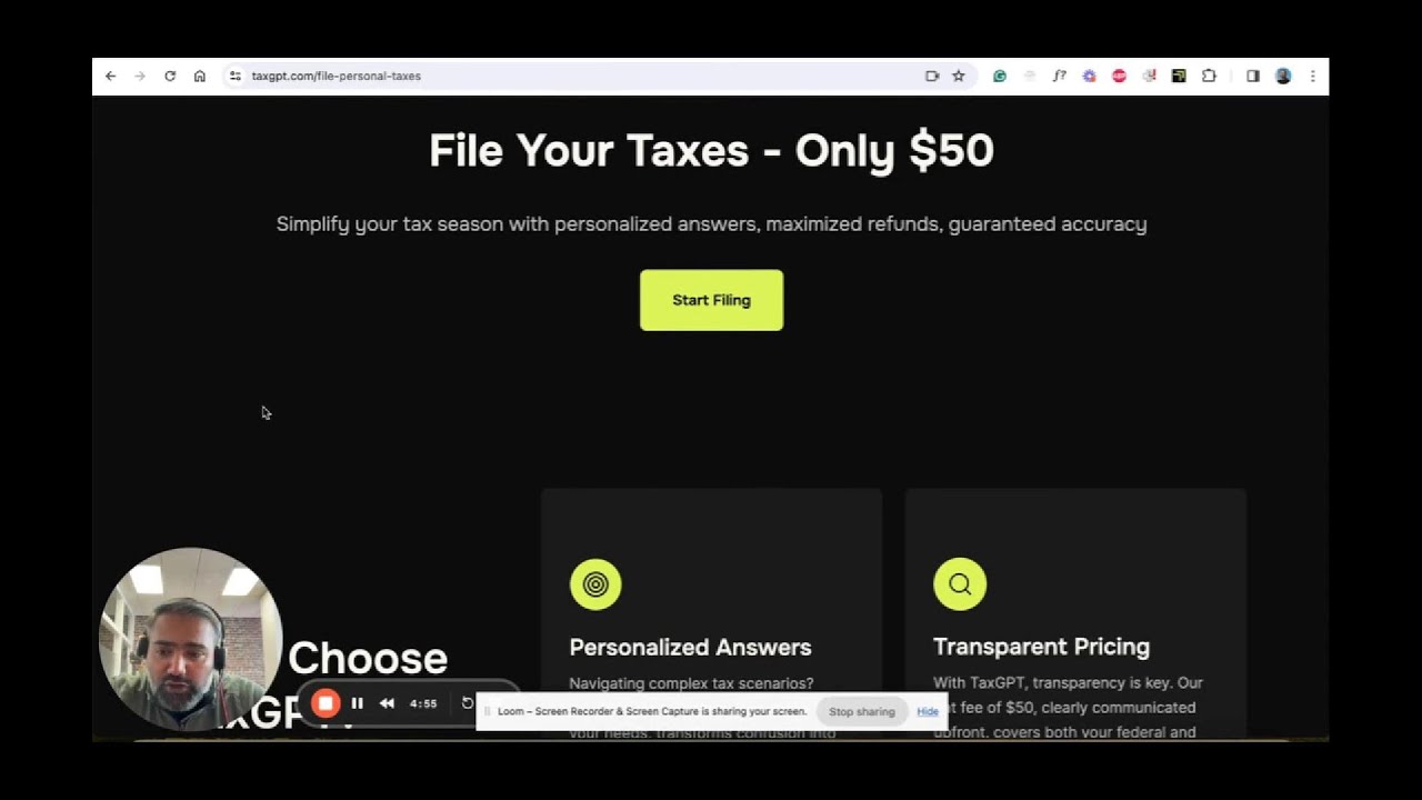 TaxGPT: Your Personal AI Tax Assistant