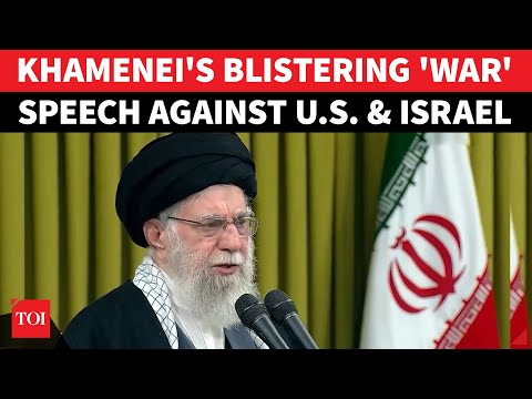 FULL: Khamenei's Roaring Speech That Shook U.S. & Israel Amid Iran War Threat | 'Will Crush You...'
