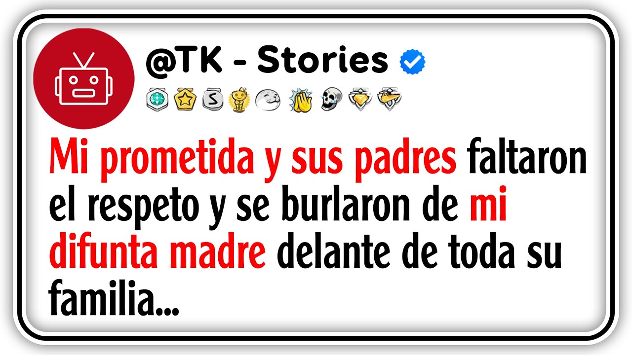 Mi prometida y sus padres faltaron el respeto y se burlaron de mi difunta madre delante de toda...