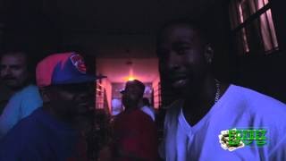 M. Reck & Ransom At Statik Selektah BBQ Mingling With People That Buy Hip-Hop Albums