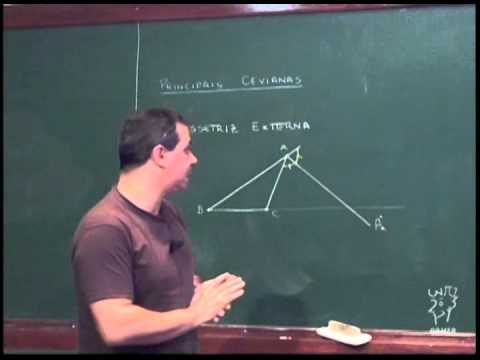 Geometry - Main cevians of a triangle - Lesson 28