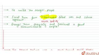 SITUATING GENGHIS KHAN AND MONGOL IN WORLD HISTORY
