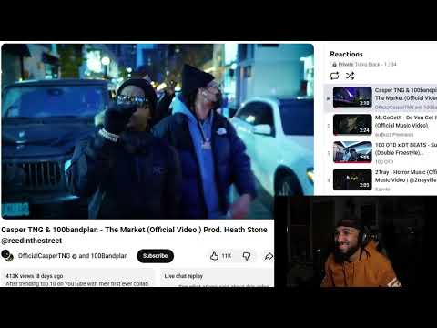 Casper TNG & 100bandplan - The Market (Reaction)