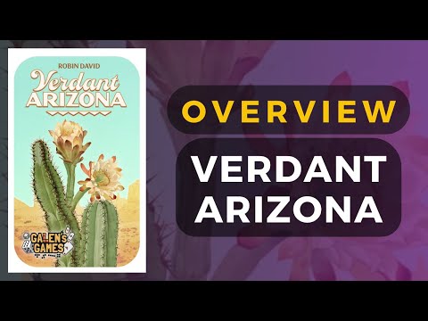 Verdant Arizona Mint Tin Boardgame - Solo Overview| DaniCha