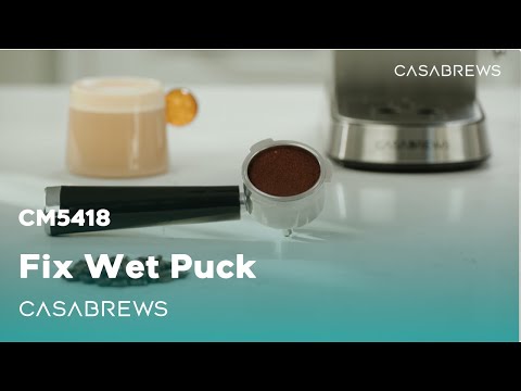CM5418: How to Fix Water Left in Coffee Grounds After Brewing