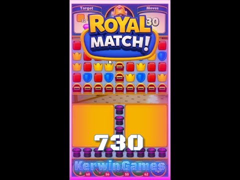 Royal Match Level 730 - No Boosters