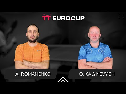 18:00 Andrii Romanenko - Oleksandr Kalynevych 09.07.2025 TT Euro.Cup Ukraine Master. TABLE 4