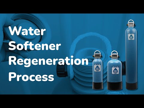 On The Go Portable Water Softener Regeneration Process