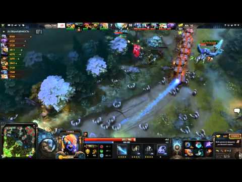 Na'Vi  vs  LGD CDEC, WEC Lan Finals, Quarterfinal WB, game 2