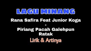 Download lagu Rana safira feat junior koga//Piriang Pacah Galeh Pun Ratak (Arti Lirik) mp3 Download lagu Rana safira feat junior koga//Piriang Pacah Galeh Pun Ratak (Arti Lirik) mp3