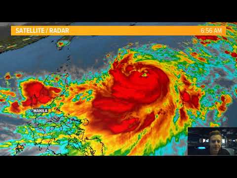 Typhoon Jenny / Koinu strengthens east of Luzon, tracking towards Taiwan