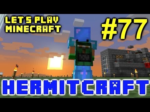 Hermitcraft Ep. 77 - Hidden Doors & Auto Sorting System !!!