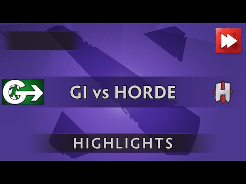 Going in vs Horde - ProDotA Cup Series by Azubu.tv - Dota Highlights