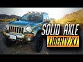 2003 Jeep Liberty Off Road KJ SFA Solid Front Axle ...