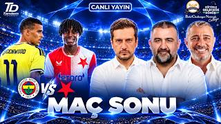 🔴 CANLI | FENERBAHÇE - SLAVİA PRAG | MAÇ SONU | ÜMİT ÖZAT & MELİH ŞENDİL & UĞUR 