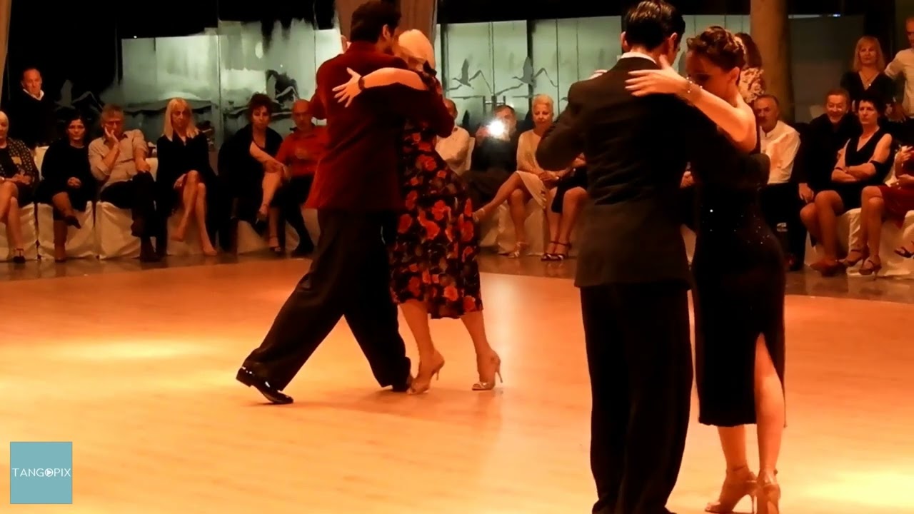 Video thumbnail for Magdalena Gutierrez & Germán Ballejo + Eleonora Kalganova & Ozgur Arin dance Osvaldo Pugliese