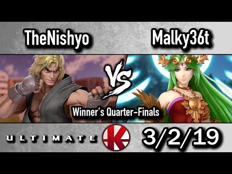 TheNishyo (Ken) vs Malky36t (Palutena) - Winner's Quarter-Finals