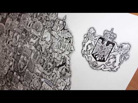 Stefan Amatiesei- Harta Heraldică a României Mari