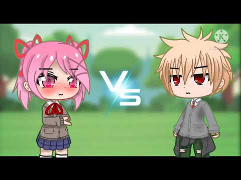 •°Bakugo VS Natsuki°• RAP BATTLE Gacha Club (Lazy)