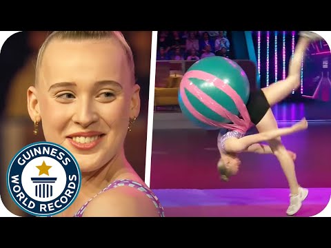 Ein Weltrekord für Oma Ingrid - Merle will den Rekord im Vorwärtssalto machen brechen | SAT.1