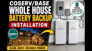 CoServ/Base Whole-House Battery Backup Installation – Step by Step