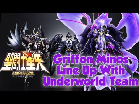 Griffon Minos Line Up (Underworld Team) - Saint Seiya Awakening
