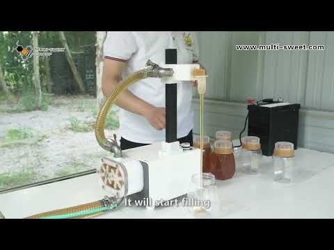 Honey filling machine  4XP Operation display