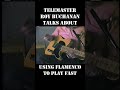 Roy Buchanan: Blues Guitarist teaching Speed Playing Using Flamenco - Telemaster Lesson: