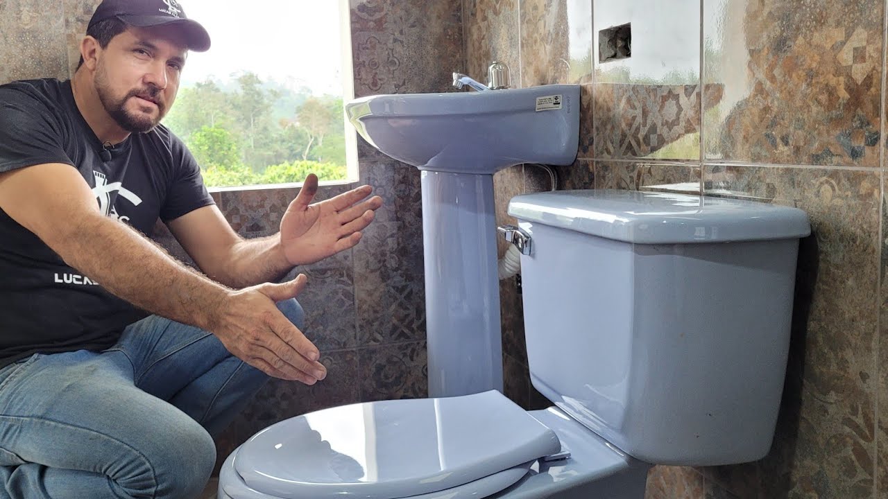 Casa 5x7 🏡 video 23 Colocación de un Sanitario con anillo de Cera