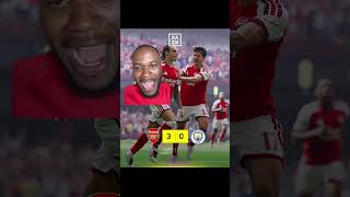 ARSENAL VENCE O CITY 3-0