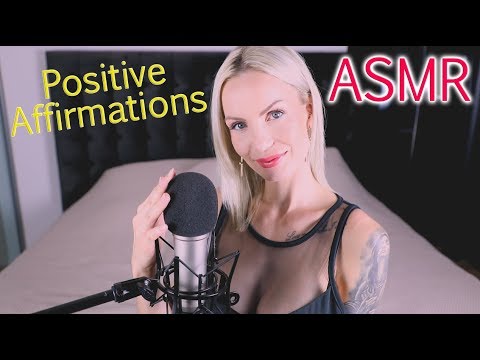 ASMR AMY Positive Affirmations - gegen Stress - Selbstwertgefühl aufbauen - DEUTSCH geflüstert