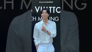 Gong yoo is 45 #squidgame #squidgame2 #salesman #kdrama #gongyoo